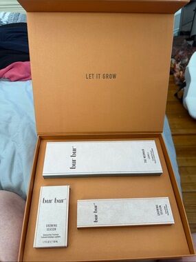 bur bur Growing Season Hair Treatment Set in Orange Gift Box